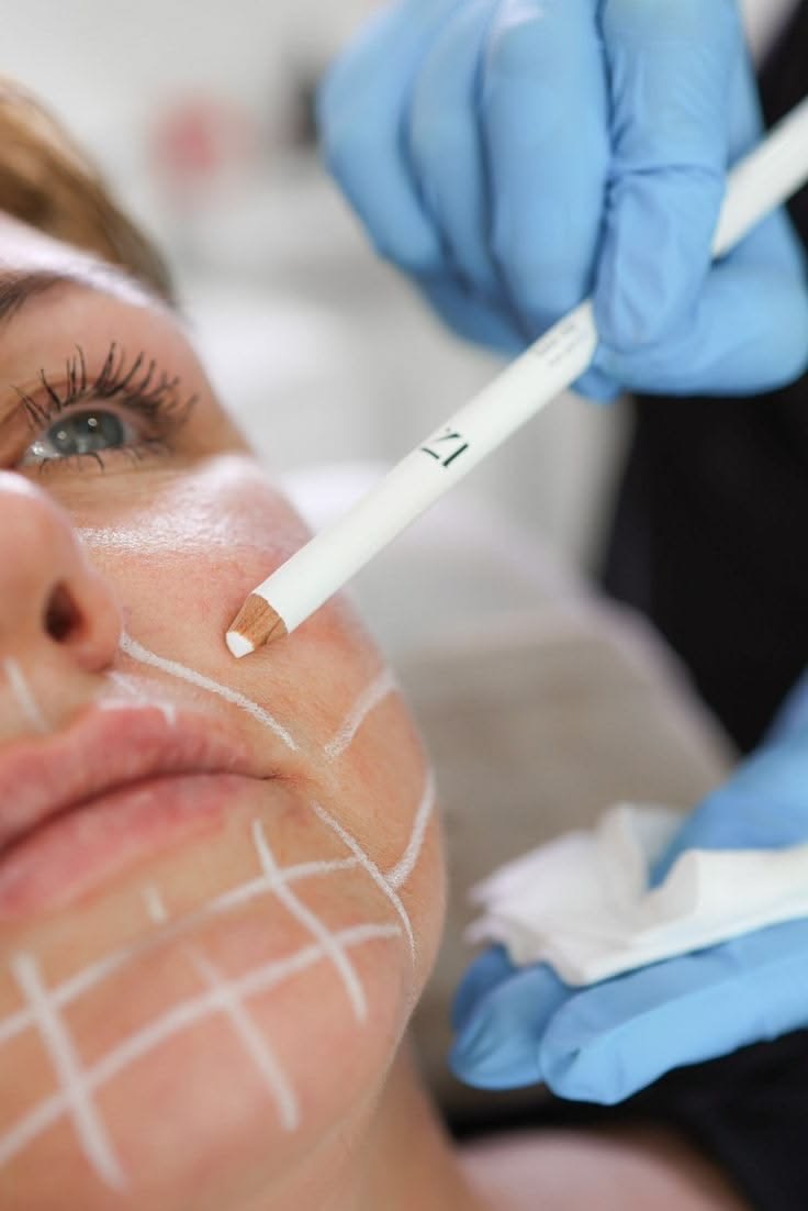 Definición de líneas y contorno facial